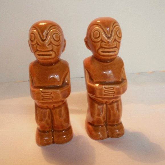 Trader Vics Other - Trader Vics Tiki Salt & Pepper Shakers